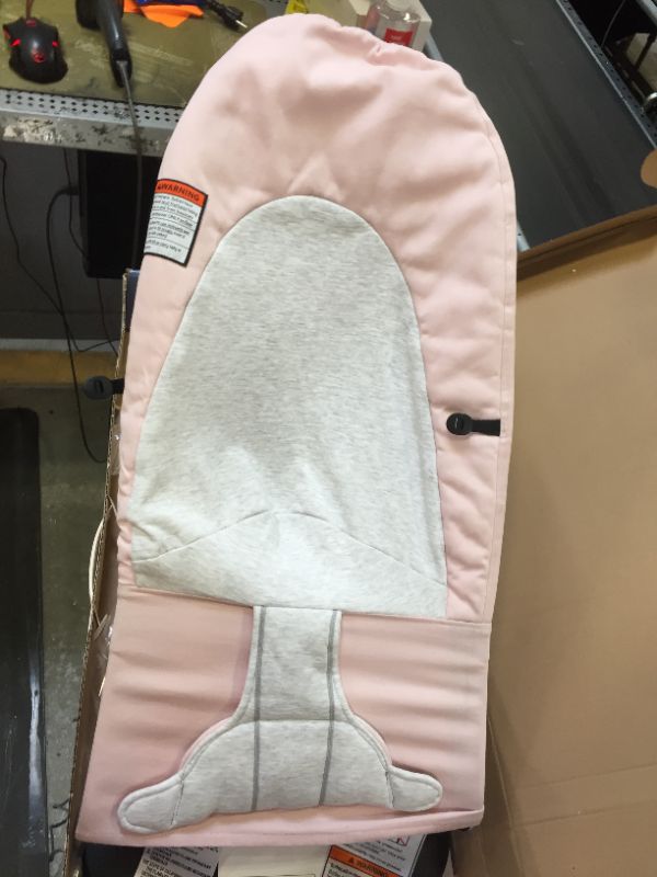 Photo 2 of Babybjorn Bouncer Balance Soft, Cotton - Light Pink