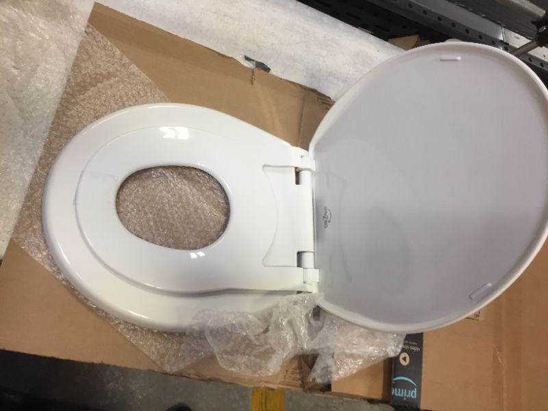 Photo 2 of 18 inches toilet seat color white 