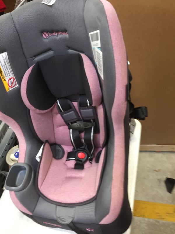 Photo 1 of kids car seat color pink and grey 