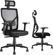 Photo 1 of Ergonomic Office Chair Adjustable Desk Chair with Sliding Seat, MOLENTS High Back Mesh Computer Chair with Adjustable Lumbar Support,Headrest,3D Armrest, Swivel Home Office Desk Chair, Thick Wide Seat
