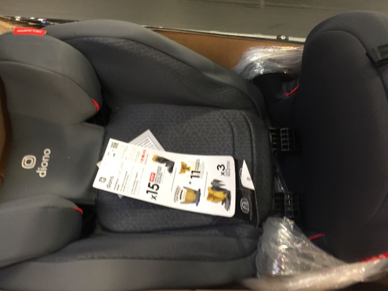 Photo 3 of Diono Monterey 4DXT Latch Booster SEAT, Grey Dark