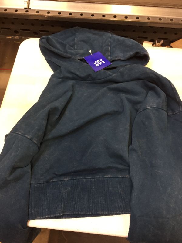 Photo 1 of large blue hoodie 