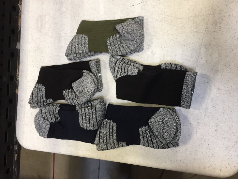 Photo 1 of 5 pairs of hiking socks 