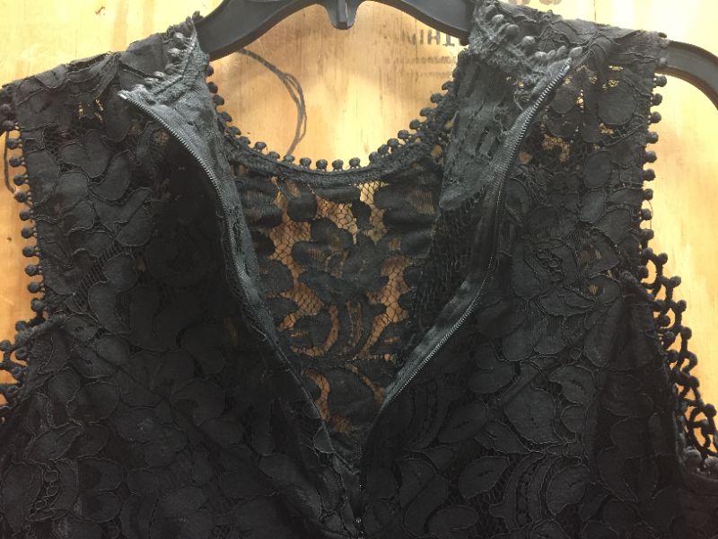 Photo 2 of Black lace dress XL 