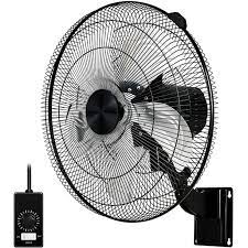 Photo 1 of 18 Inch Household Commercial Wall Mount Fan 5 Speed 90° Horizontal Oscillation