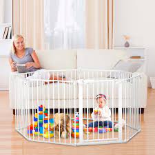 Photo 1 of 198 inch baby gate 8 panel color white 