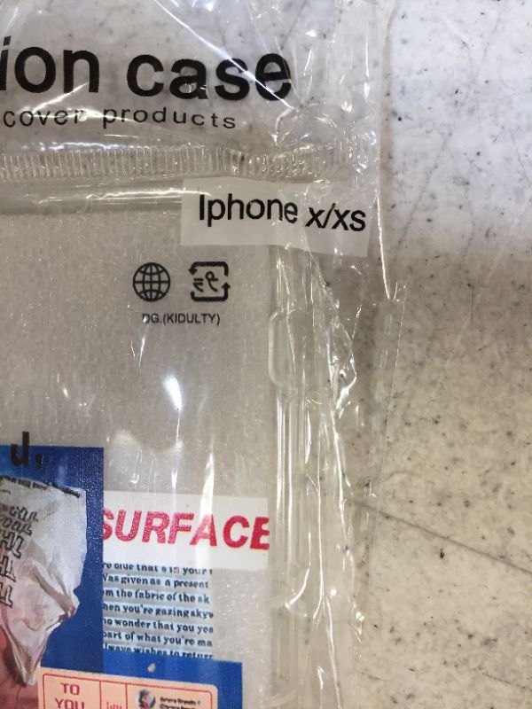 Photo 2 of box full of iphone x and xs cases color clear 