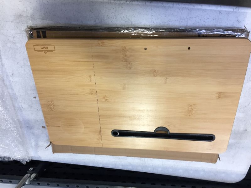 Photo 1 of bamboo laptop table 