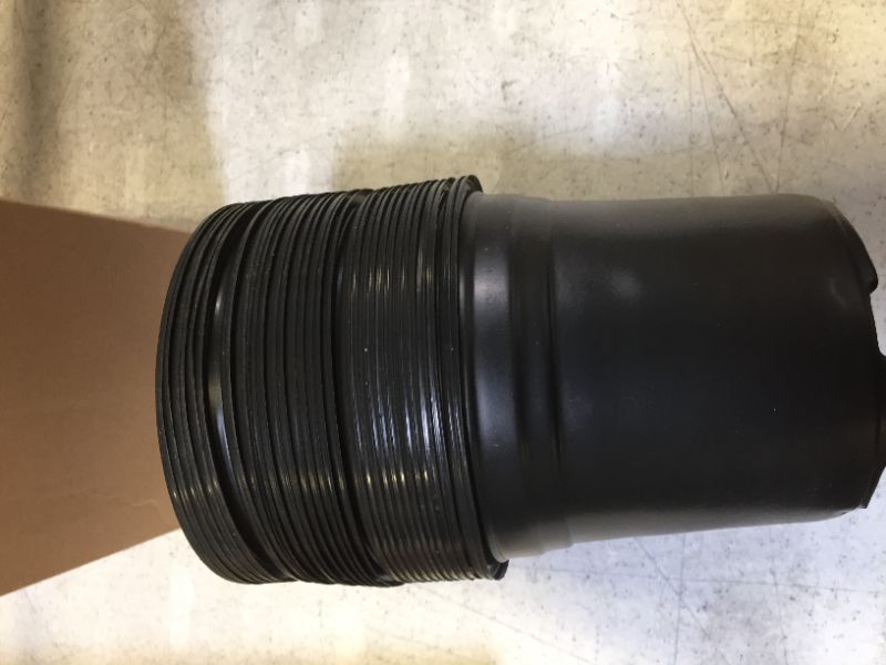 Photo 1 of 100 pack of half gallon plant pots 