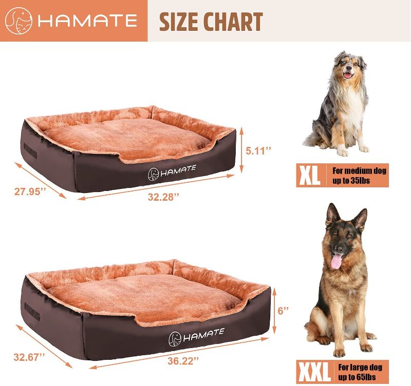 Photo 1 of  Dog Bed,Hamate Pet Bed for Large Dogs Up to 65lbs,Pet Bed Mat with Cooling Warmi(PICTURE IS NOT ACTUAL PRODUCT BUT SIMILAR )