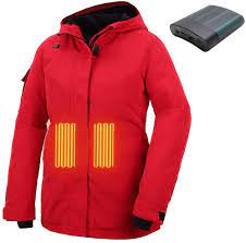 Photo 1 of  MIDIAN Heated Jacket for Men Women Heated Hoodie BTControl with Battery Pack Winter Heated Coats size large 