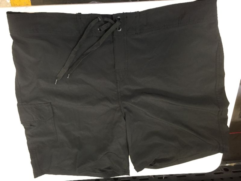 Photo 1 of mens running shorts color black size extra extra large 