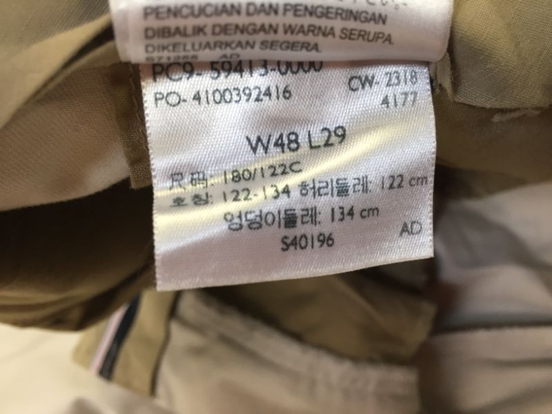 Photo 1 of dockers beige pants size 48 W 29 L 