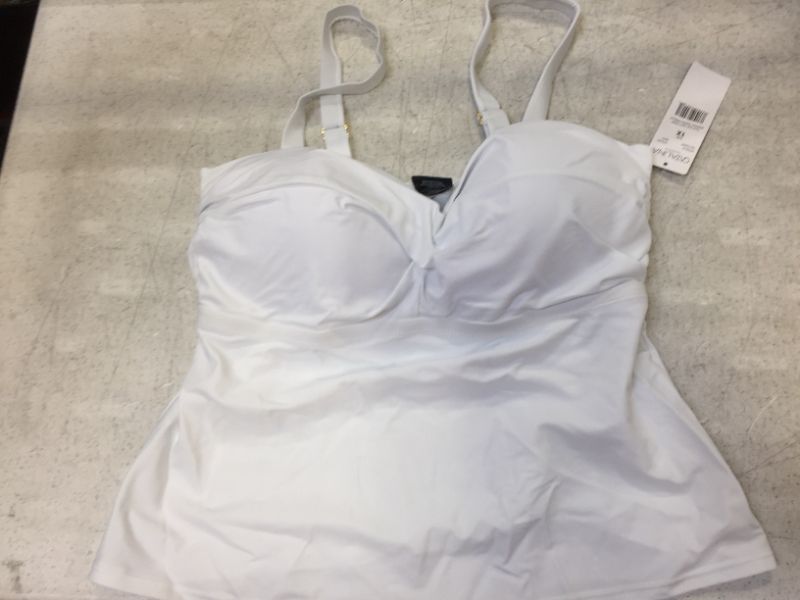 Photo 1 of womens swimmer wear color white size 1 X