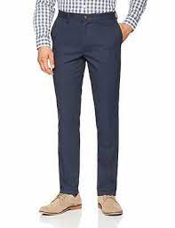 Photo 1 of Amazon Essentials Men's Slim-fit Wrinkle-Resistant Flat-Front Chino Pant size 34 w 32 L
