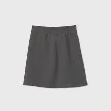 Photo 1 of Girls Regular Casual Scooter Skirt (Skorts) color grey size 10.5 plus 
