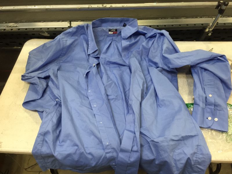 Photo 2 of izod long sleeve shirts color blue size 20  35/36 