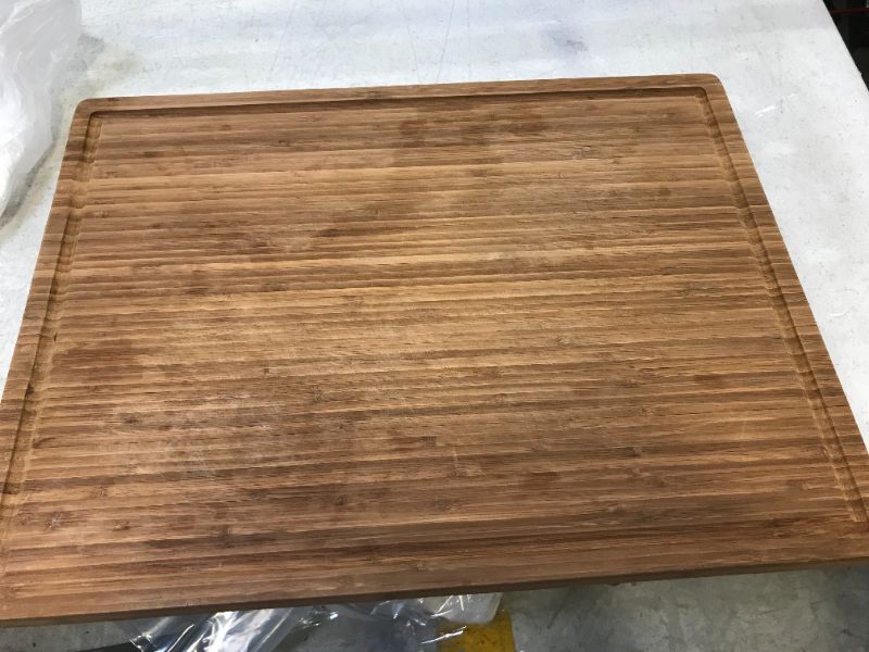 Photo 1 of 20 x 15 cutting board color brown 