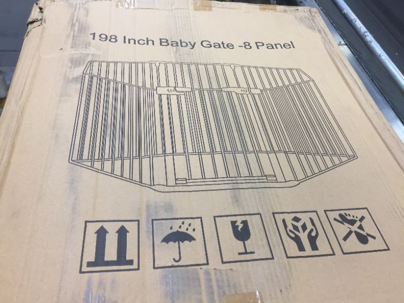 Photo 3 of 198" 8 PANEL BABY SAFETY GATE-30" TALL