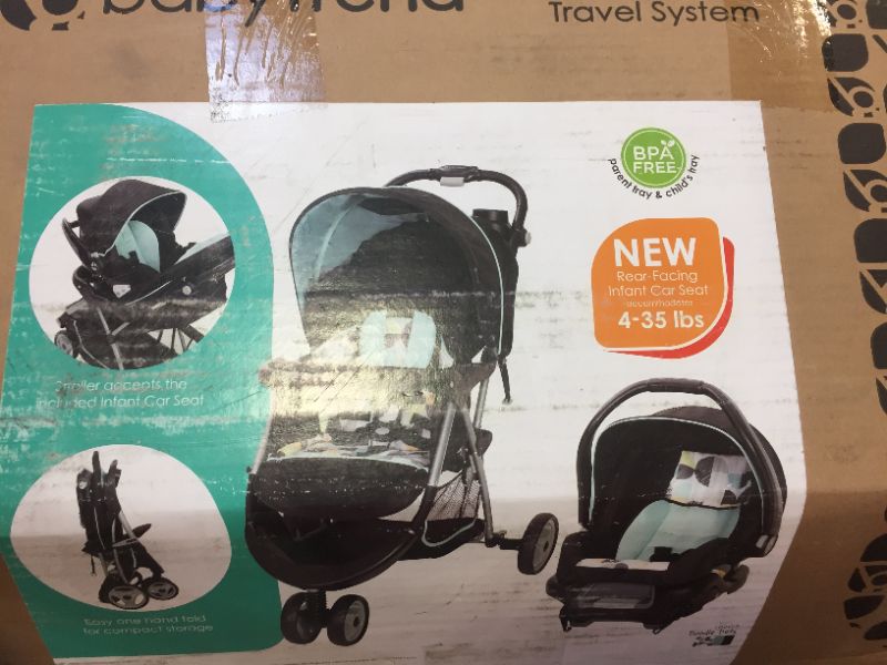 Photo 5 of Baby Trend EZ Ride 35 Travel System, Doodle Dots