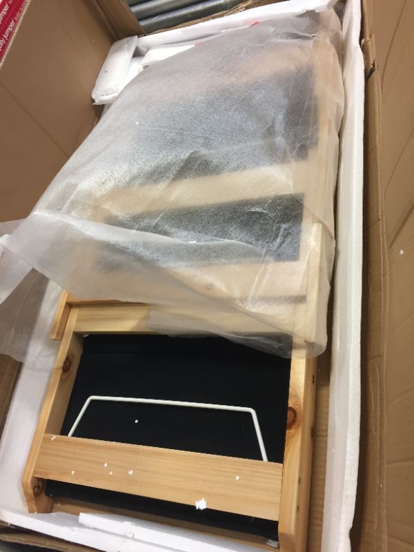 Photo 1 of Wood Pet Stairs/Pet Steps - 2-In-1 Foldable Dog Stairs & Ramp Perfect For Beds And Cars - Portable Dog/Cat Ladder Up To 110 Pounds

