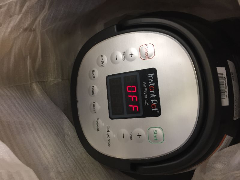 Photo 2 of Instant Pot 6 Quart Air Fryer Lid