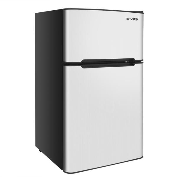 Photo 1 of ROVSUN BCD-90 3.2 CU FT 2 Door Compact Refrigerator with Freezer
