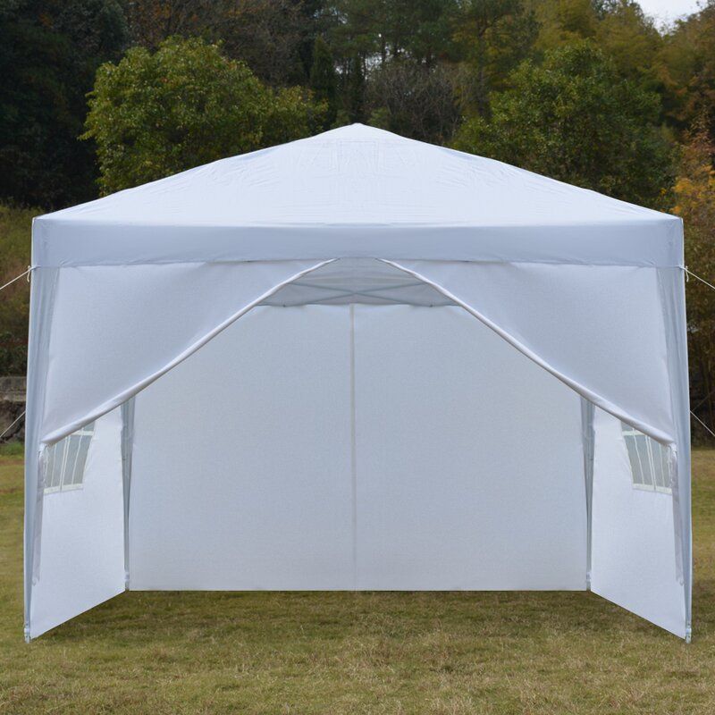 Photo 1 of 10 Ft. W x 10 Ft. D Steel Pop-Up Gazebo
