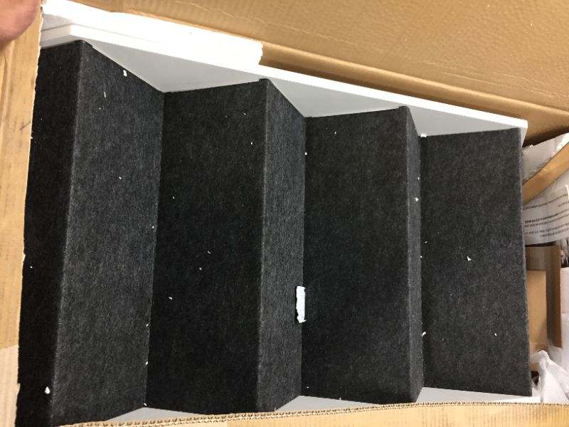 Photo 1 of Arf Pets Foldable Dog & Cat Stairs, White