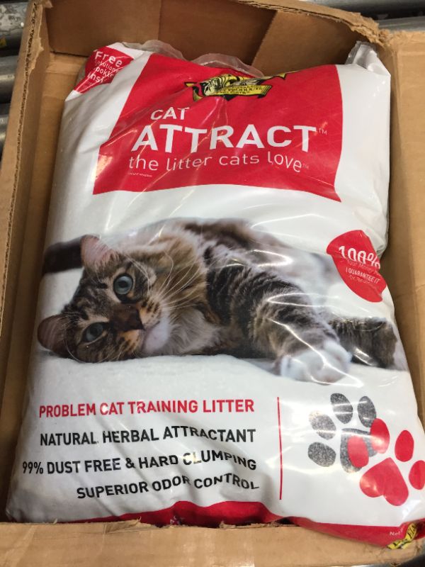 Photo 1 of Dr. Elsey's Precious Cat Attract Unscented Clumping Clay Cat Litter, 40-lb bag