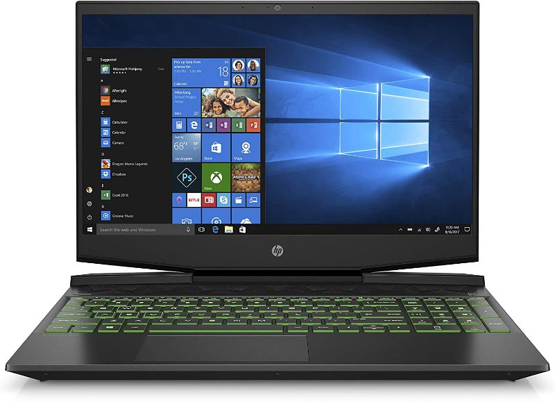 Photo 1 of HP Pavilion Gaming 15-Inch Laptop, Intel Core i5-9300H, NVIDIA GeForce GTX 1650, 12GB RAM, 256GB SSD, Windows 10 (15-dk0041nr, Black)