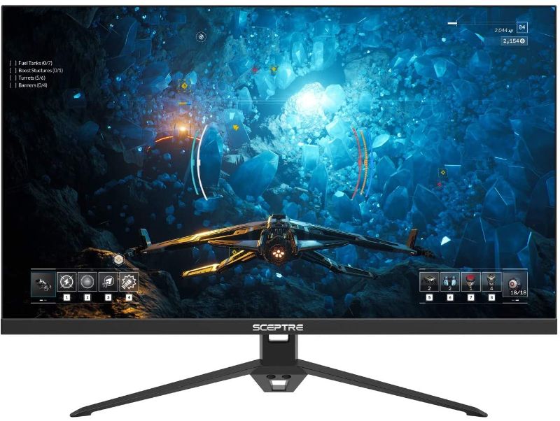 Photo 1 of MISSING BASE, FOR PARTS ONLY, Sceptre IPS 24” Gaming Monitor 165Hz 144Hz Full HD (1920 x 1080) FreeSync Eye Care FPS RTS DisplayPort HDMI Build-in Speakers, Machine Black 2020 (E248B-FPT168),IPS 24" 165Hz
