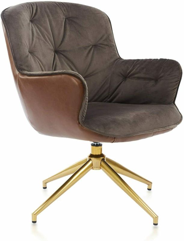 Photo 1 of ARTOS Modern Swivel Accent Chair Velvet Lounge with Soft Fabric Seating Cushion
