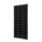 Photo 1 of 100-Watt 12-Volt Monocrystalline Black Frame Solar Panel with High Efficiency Module PV Power
