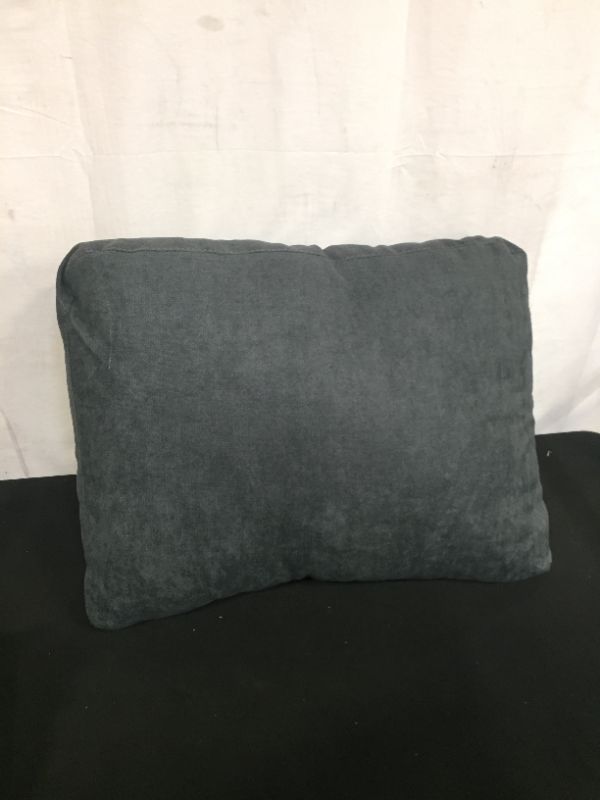 Photo 1 of 22x16 GRAY THROW PILLOW