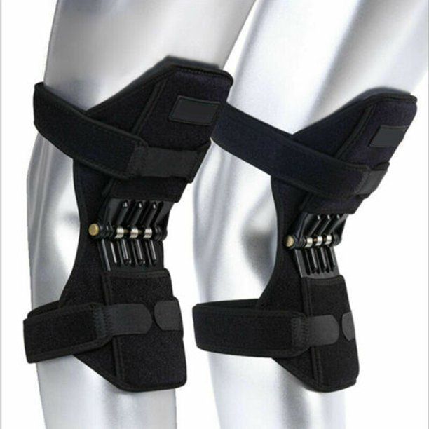 Photo 1 of 2PCSJoint Support Knee Pads Spring Force Breathable Non-slip Power Lift Joint Support Knee Pads