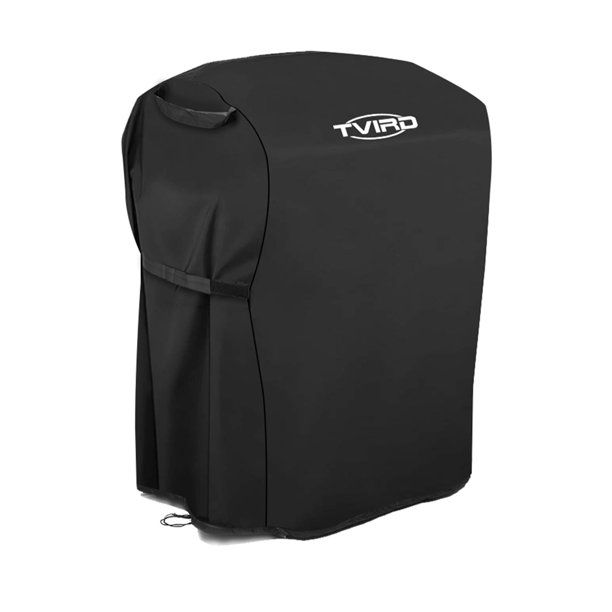 Photo 1 of 4PCK - Tvird Heavy Duty BBQ Grill Cover, Durable 420D Nylon Fabric, Waterproof Barbecue BBQ Cover with Storage Bag, Fits Grills of Weber Char-Broil Nexgrill Brinkmann, Windproof, UV Protection