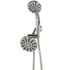 Photo 1 of 6-spray 5 in. Dual Shower Head & Handheld Shower Head in Chrome by Glacier Bay