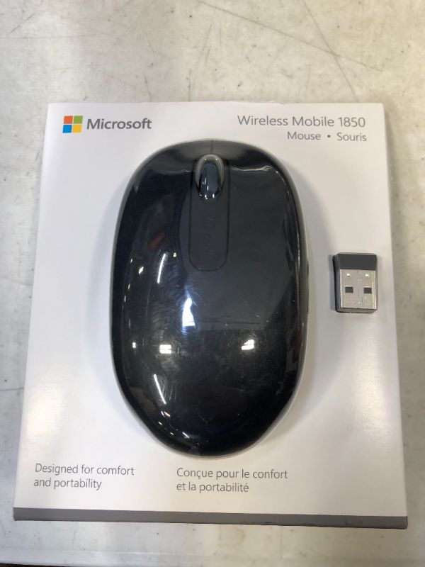 Photo 2 of Microsoft Wireless Mobile Mouse 1850, Wool Blue