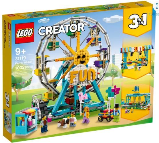 Photo 1 of Creator 3 in 1 Lego Ferris Wheel 