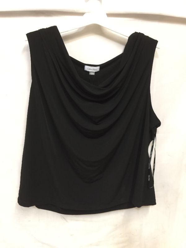 Photo 2 of Calvin Klein Women's Plus Size Pleat Neck Cami SIZE 3X 