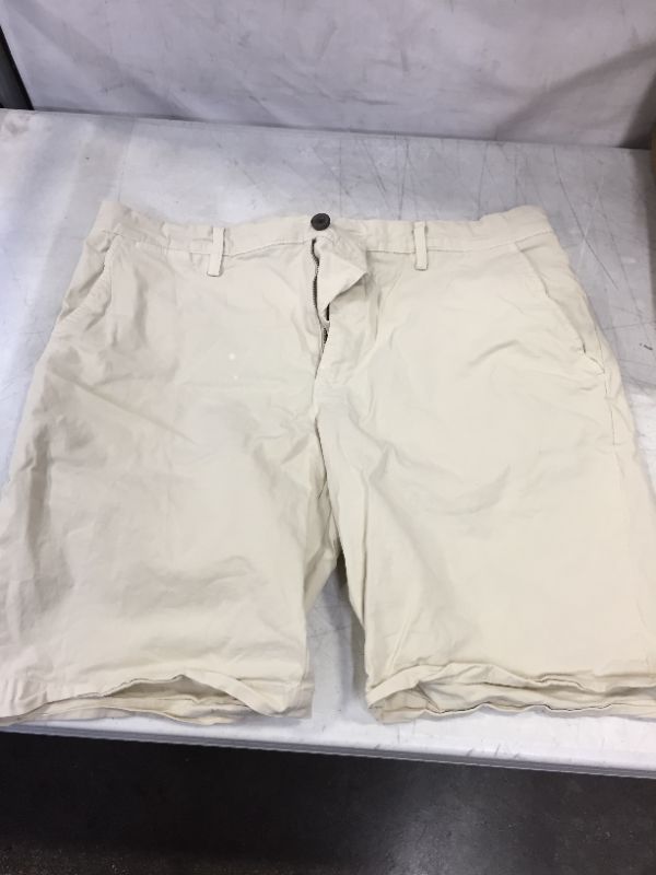 Photo 1 of GOODTHREADS WOMENS KHAKI SHORTS
SIZE 34