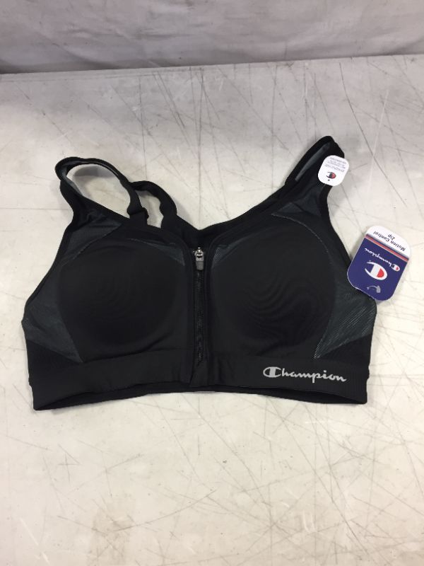 Photo 1 of CHAMPION ATHLETIC WEAR SPORTS BRA BLACK
SIZE 34B