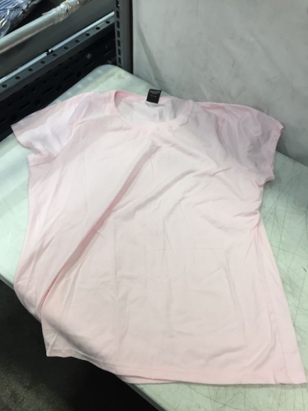 Photo 1 of WOMENS HANES SHIRT XL LIGHT PINK