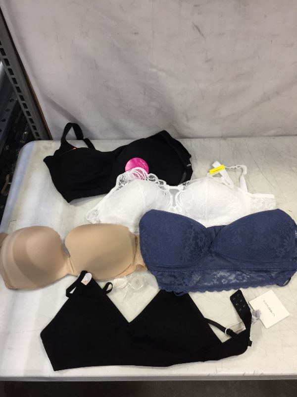 Photo 1 of 5 pack - Womens Bras ASSORTED colors and sizes SOLD AS IS