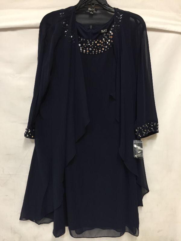 Photo 1 of Womens 2 piece Navy Blue Dress with sequins 14