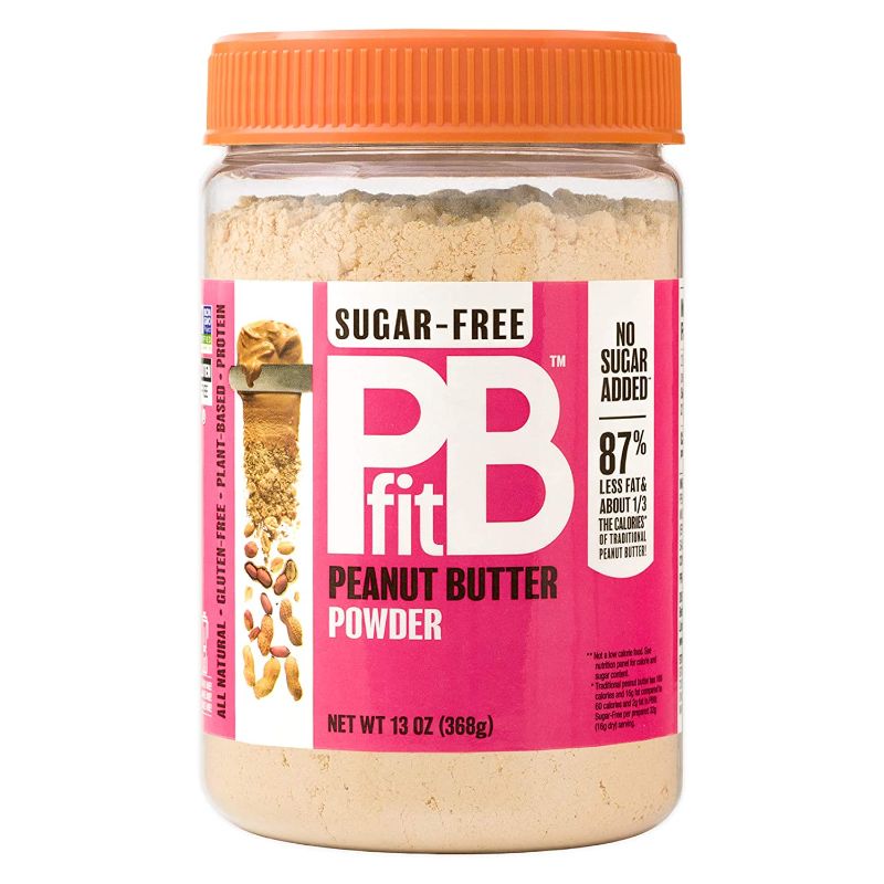 Photo 1 of 2 pack - BetterBody Foods PBfit Sugar-Free, Made with Erythritol and Monk Fruit, All-Natural Peanut Butter Powder 368g (13 Ounces) exp 10.04.22