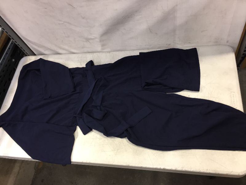 Photo 1 of Women's XL Jumpsuit, One Piece Dark Blue