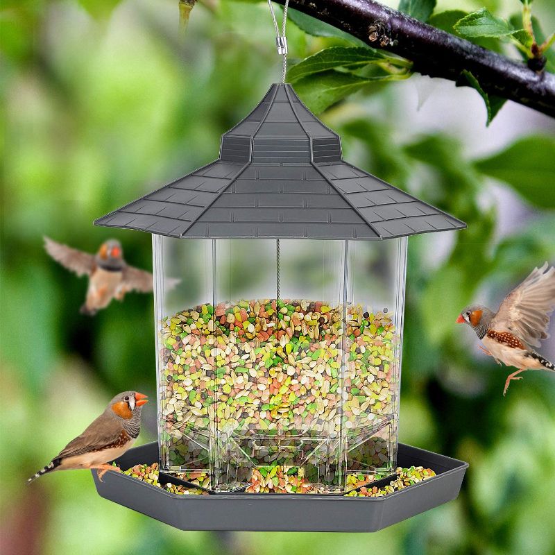 Photo 1 of Bird Feeders for Outside Hanging,Bird Seed for Outside Feeders for Garden Yard Outdoor Decoration
