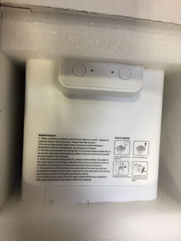 Photo 1 of Hoepaid Portable Air Conditioner - Portable USB AC Drive 3 Speed ??Ice Fan with 2 Crystal Ice Box | Small room outdoor office air conditioner refrigerator
